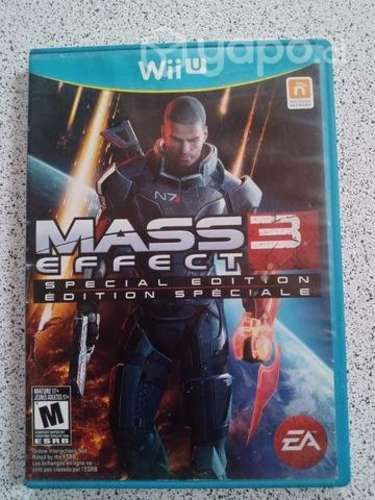 Juego de WiiU Mass Effect 3 en excelente estado