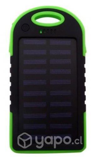Bateria Solar Para Smartphone, 2 USB. 5000 Mah