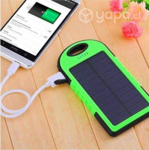 Bateria Solar Para Smartphone, 2 USB. 5000 Mah