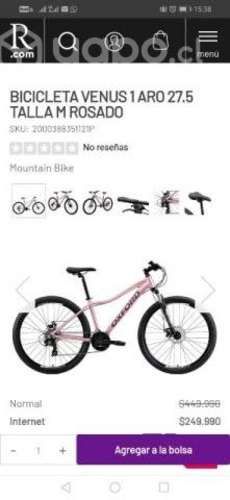 Bicicleta mujer
