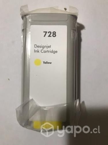 TINTA HP 728 COLORES 130ml.(HP DESIGNJET T730-T830