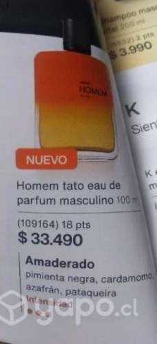 Perfume Homem tato