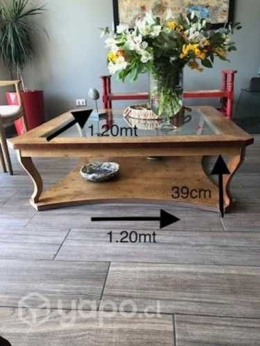 Mesa de centro de raulí