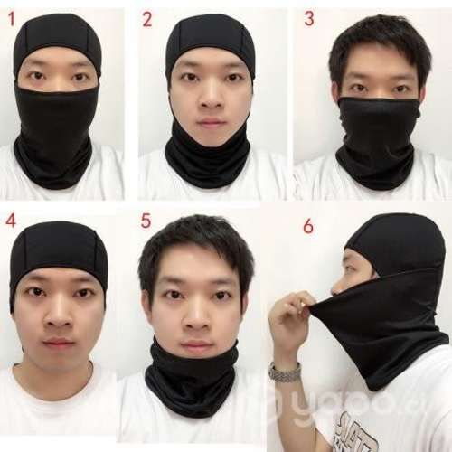 Pasamontaña Mascara Balaclava de Lycra