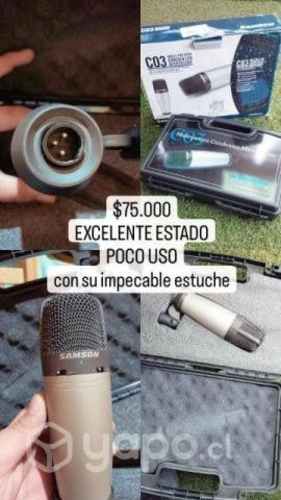 Micrófono condensador