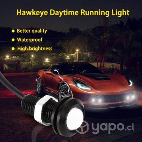 Neblineros Led Ojo De Águila De 12v X5 Un