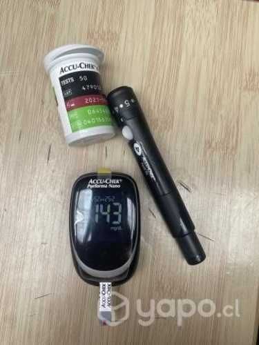 Glucómetro o medidor de glucosa