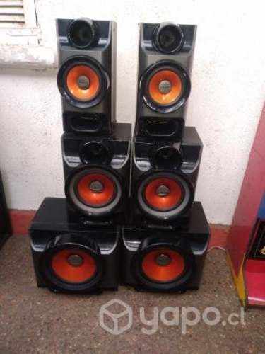 6 parlantes de equipo samsung