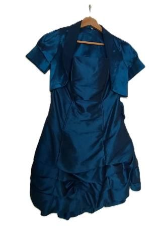 Vestido gala con bolero