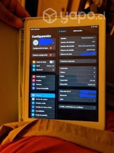 Ipad (sexta generación) 32GB RAM 128GB A1893