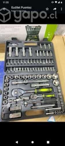 Caja De Herramientas 94 Piezas Set De Dados*