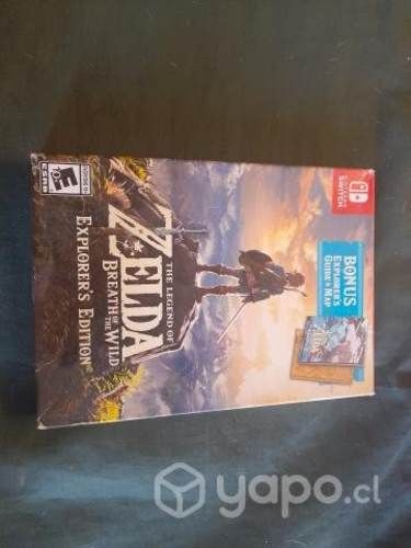 Zelda Breath Of The Wild Edición del explorador