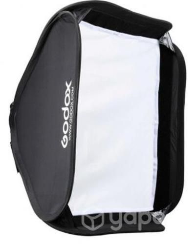 Softbox 80x80 plegable