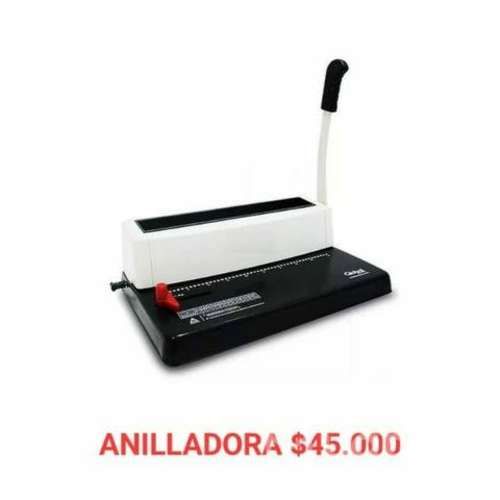 Anilladora y guillotina