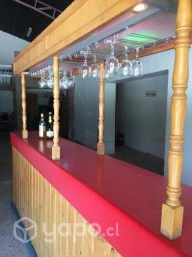 Bar madera pino Oregón