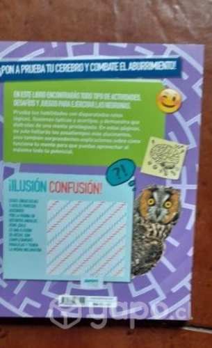 Libro entrena tu cerebro, Nat Geo Kids