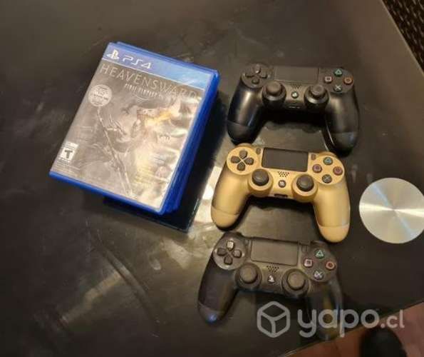 Ps4 + 3 controles, 6 juegos y una cámara