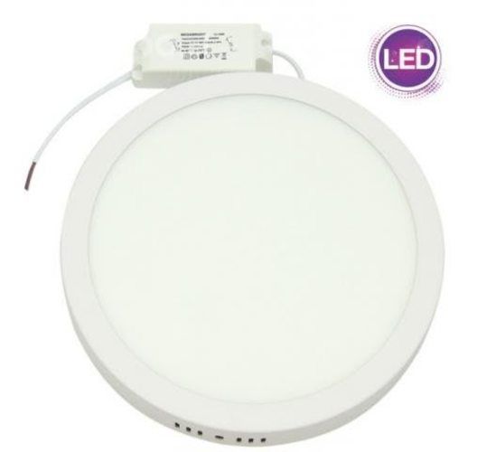 Foco LED Panel 18 Watt, Sobrepuesto, Megabright, L