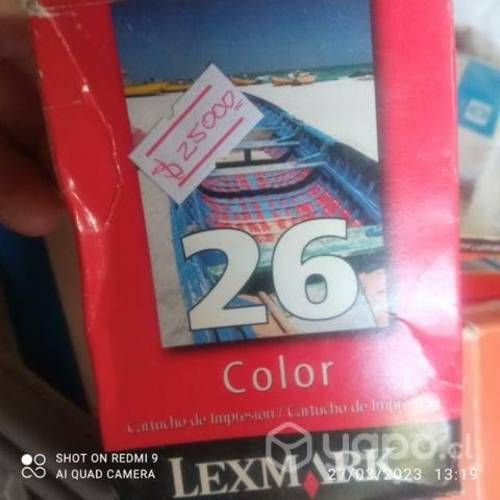 Tintas Lexmark diversos modelos originales de alta