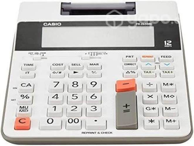 Calculadora casio con rollo fr2650 nuevas