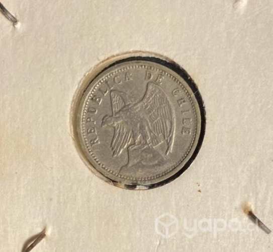 Moneda 1928 de 5 centavos