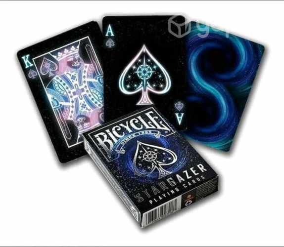 Cartas bicycle stargazer colección + tapete