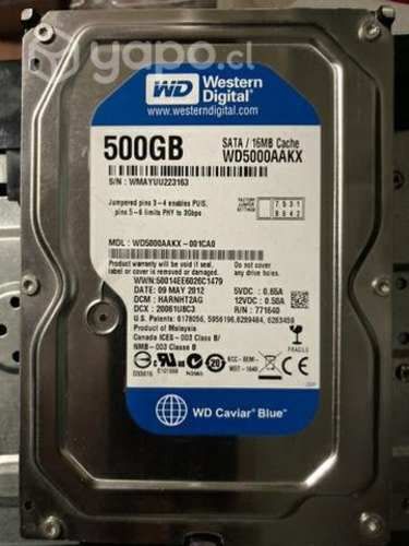 Disco Duro de 500GB para PC