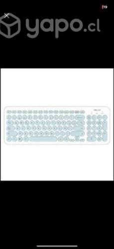 Teclado dblue celeste
