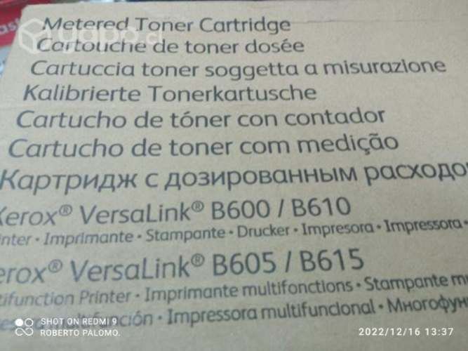 Toner Xerox versalink b610 con contador origi