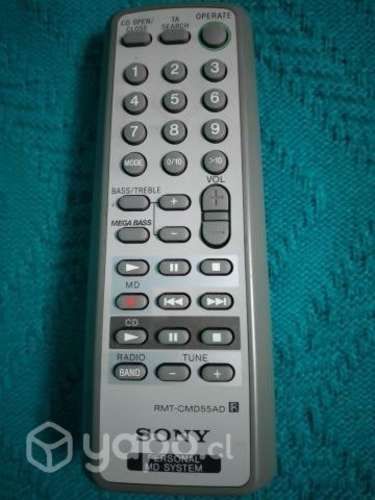 Sony control minidisc system pmc-md55 ( año 1999 )