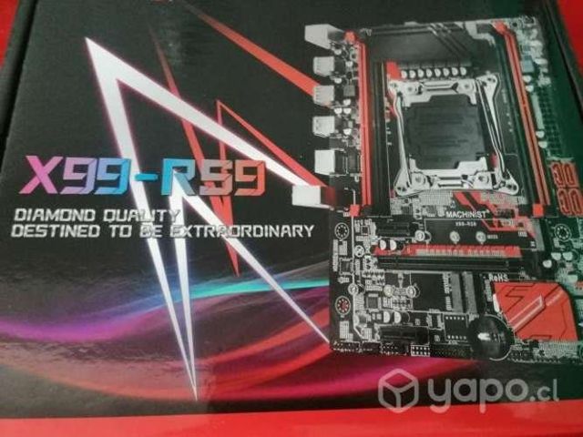 Pack placa proce ram chino Machinist x99