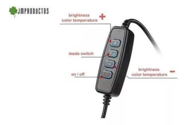 Aro De Luz Para Tiktok Youtuber Videollamada + Tri