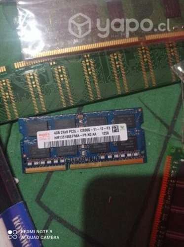 Memorias de Notebook 4 -8 todo probando