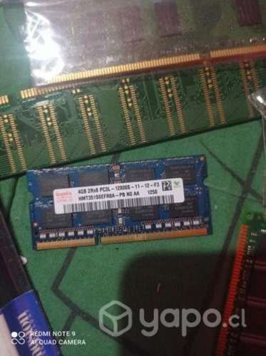 Memorias de Notebook 4 -8 todo probando