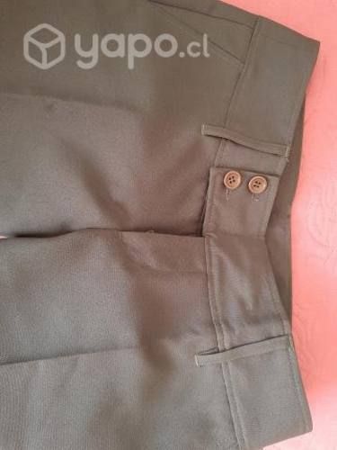 Pantalon de vestir gris sin uso talla 38
