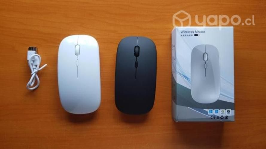 Mouse Inalámbrico y Bluetooth Recargable