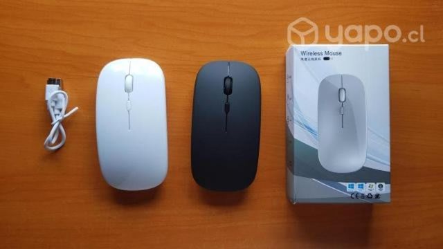 Mouse Inalámbrico y Bluetooth Recargable