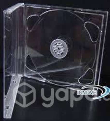 Caja CD 14mm Jewel Box Doble Premium 50 unidades