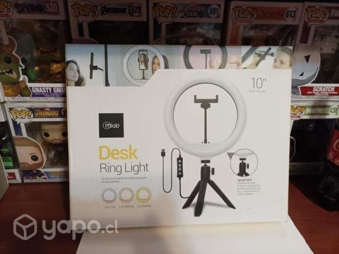 Aro de luz para celular 10"