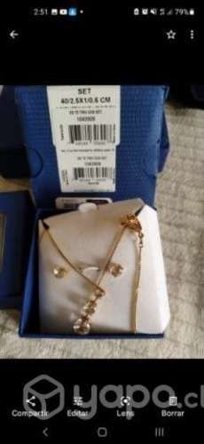 Conjunto swarovski original