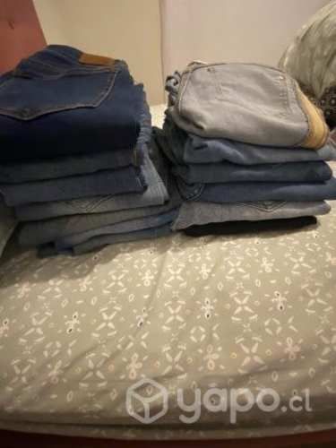 Lote de 17 jeans