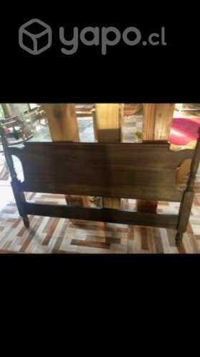 Respaldo de Cama Madera Impecable