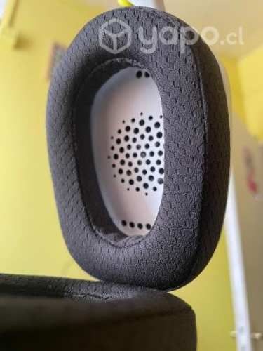 Audifonos logitech g435 (blanco y amarillo)