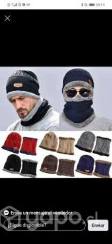 Gorros y cuello alta para hombres