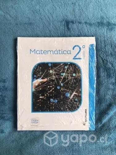 Texto de Matemáticas Santillana 2do medio