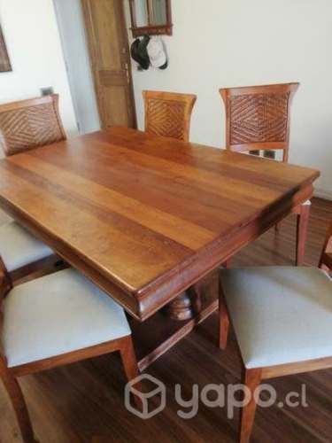 Comedor 6 sillas de roble