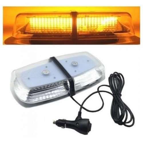 Baliza Led Estroboscopica Ambar Emergencia 12v 24v