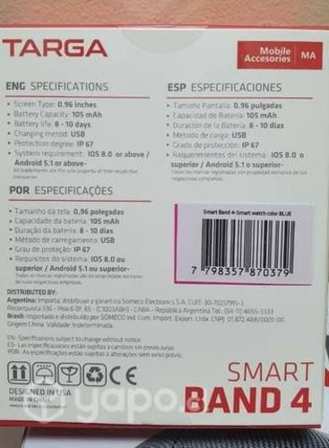 Smart Band 4 TARGA