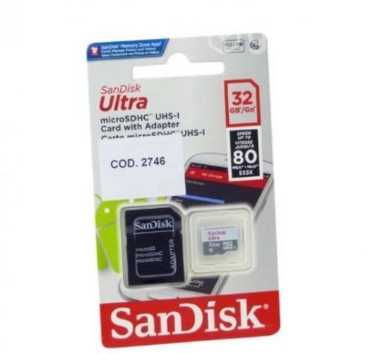 Memoria MicroSD 32 GB Sandisk