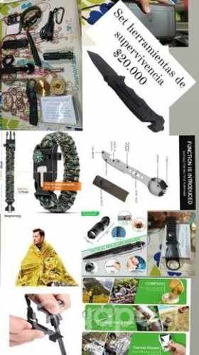 Set herramientas de supervivencia